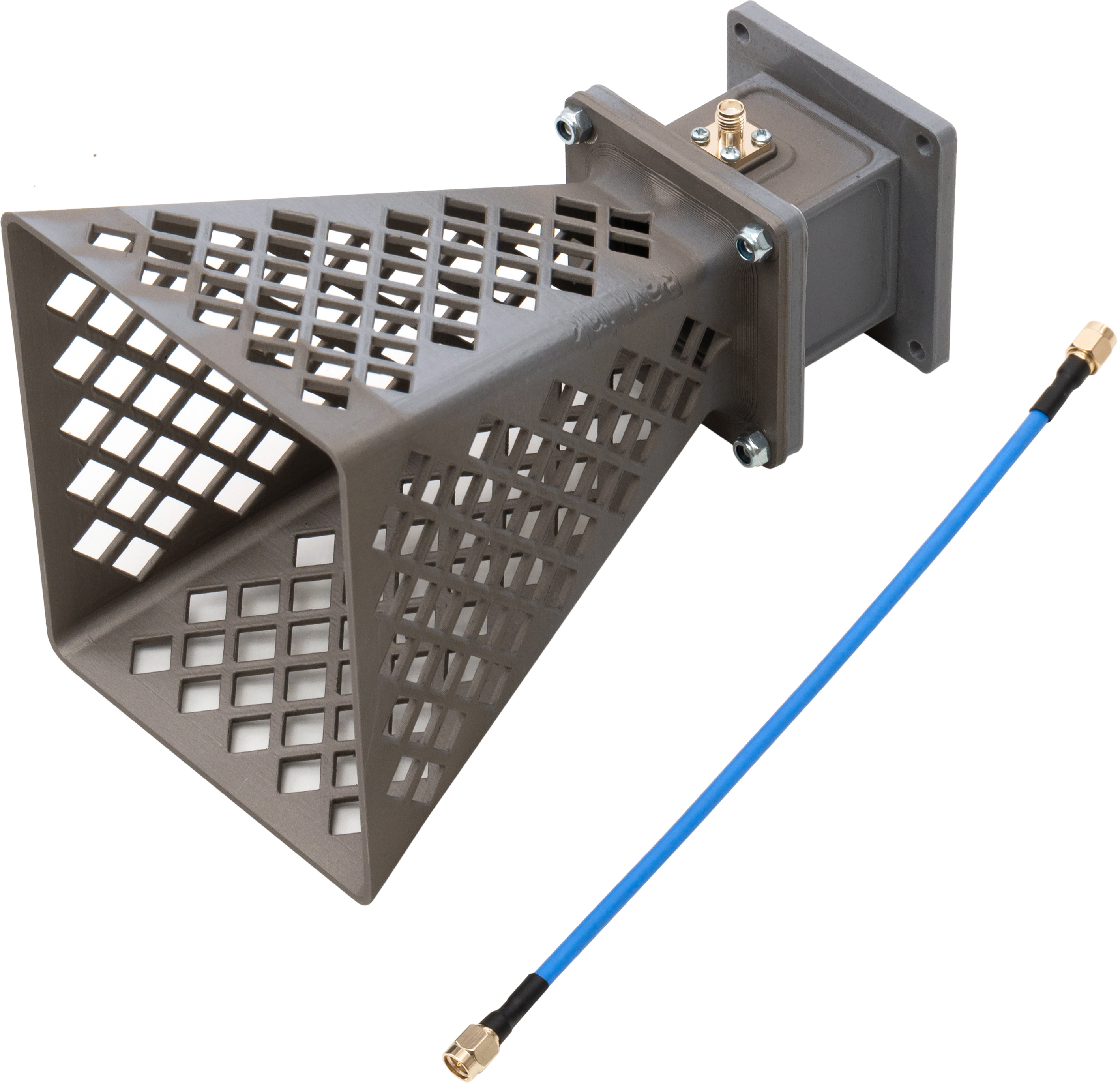 Антена для дрона RavLink Рупор-сітка 5.0-6.6 GHz 14 dBi SMA RHCP (RUPOR 5.0-6.6 14DBI MESH)